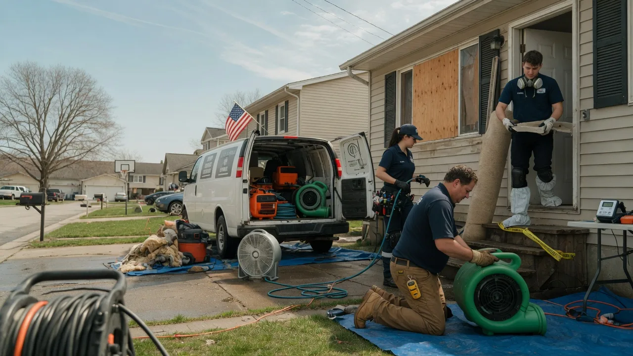 Water Damage Restoration in Pleasant Hill, IA near me